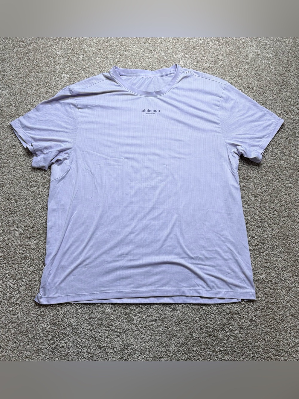 Lululemon Men's Lightweight Knit Workout Tee